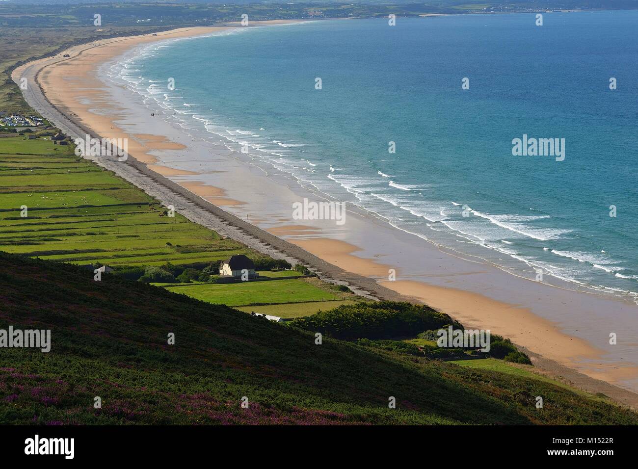 France, Manche, Cotentin peninsula, Vauville Stock Photo Alamy