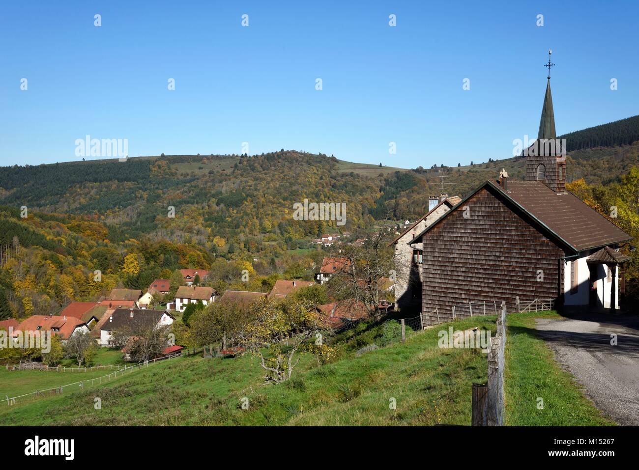 France, Bas Rhin, Bellefosse, the village, the temple, the Champ du Feu Stock Photo Alamy France, Bas Rhin, Bellefosse, the village, the temple, the Champ du Feu Stock Photo Alamy