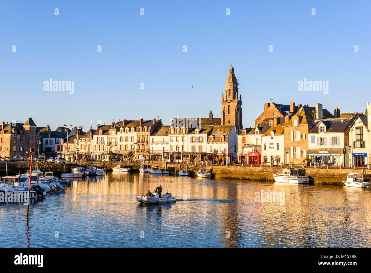 France, Loire Atlantique, Guerande peninsula, Le Croisic, the docks and ...