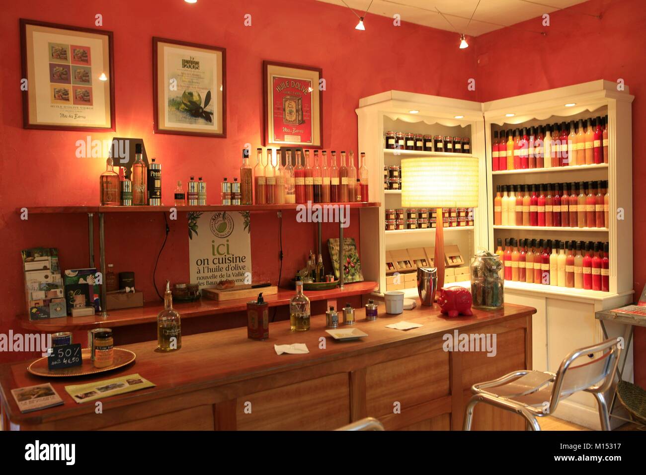 France, Bouches du Rhone, Saint Remy de Provence, the house of olive