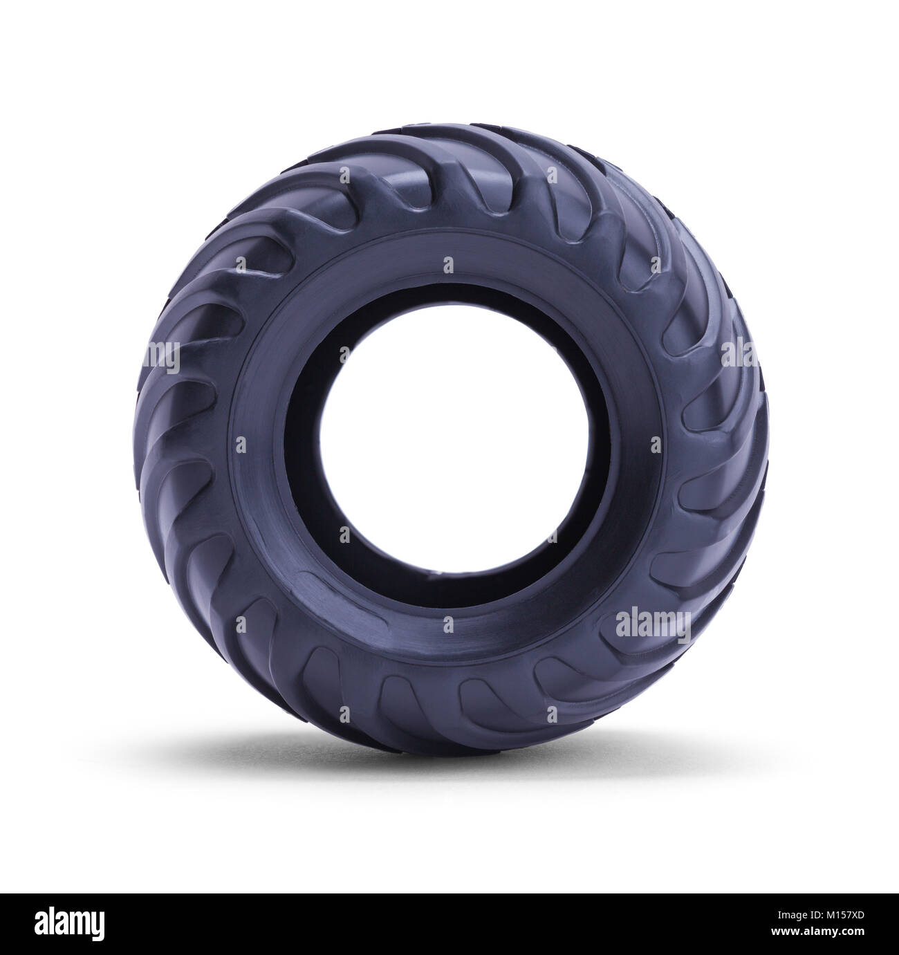 Toy Truck Tire Isolated on a White Background Stock Photo Alamy