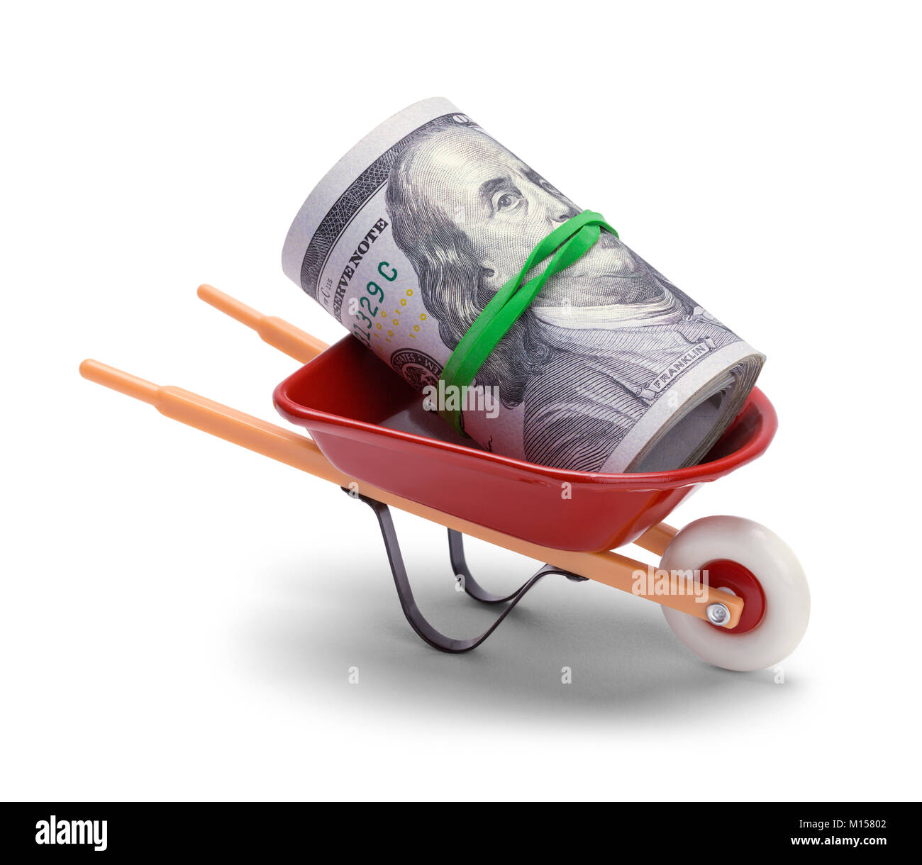 Wheel barrow money hi res stock photography and images Alamy