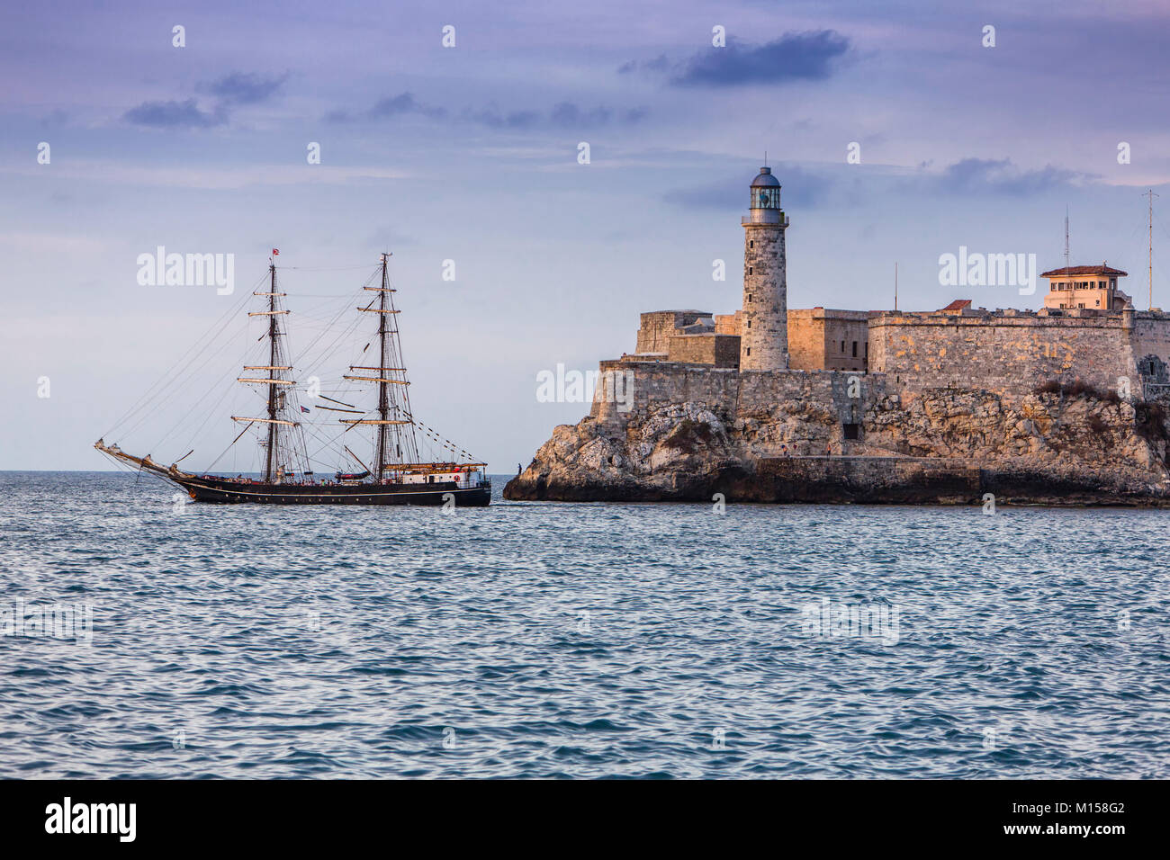 San Salvador castle, Havana, Cuba Stock Photo