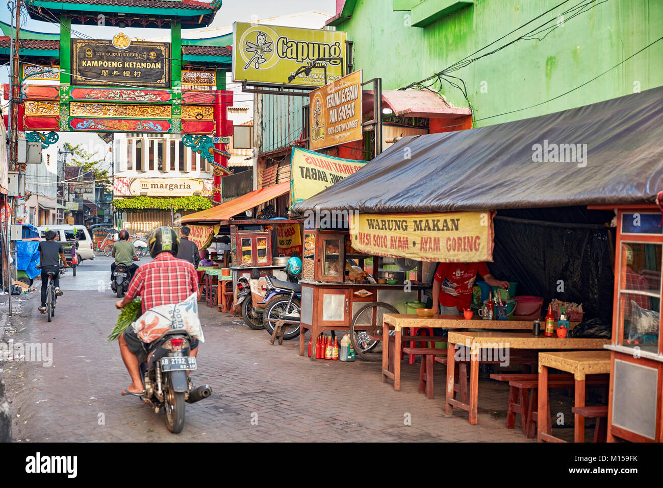 Indonesian street food stall java hi-res stock photography and images ...
