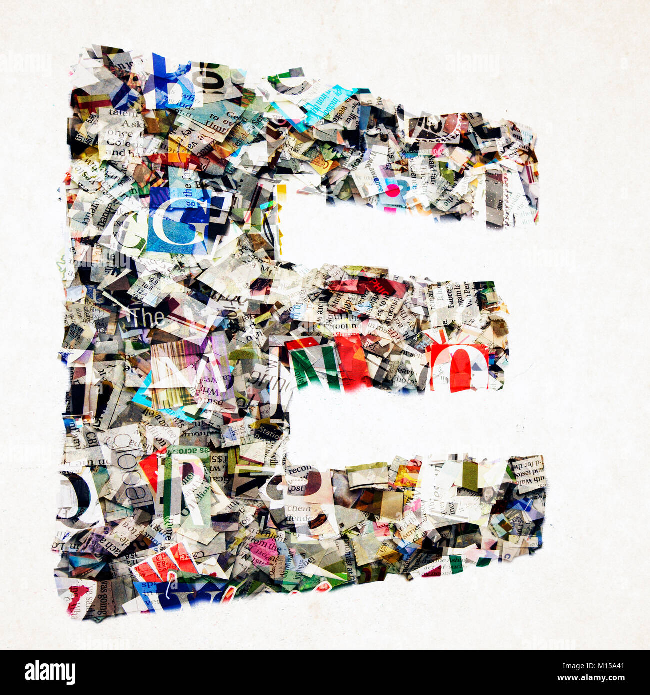 Text Letter E News Newspaper High Resolution Stock Photography And Images Alamy