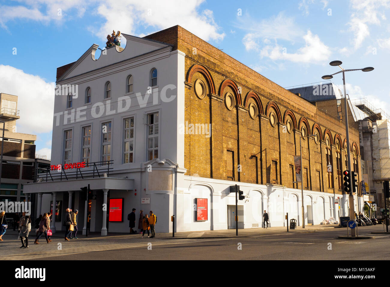 The Old Vic theatre - London, England Stock Photo