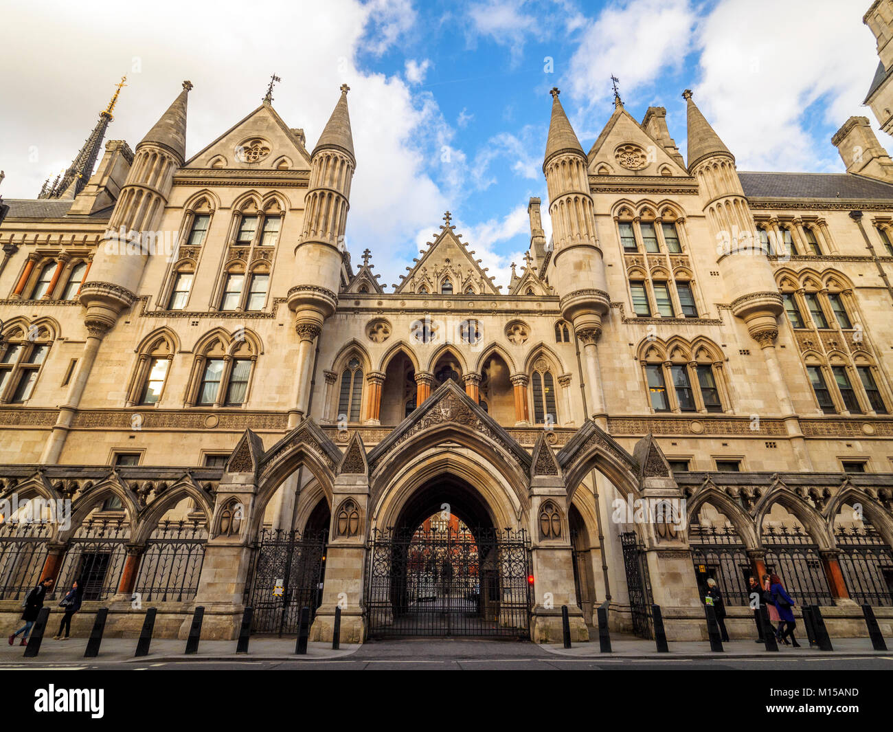 Royal Court of Justice - London, England Stock Photo