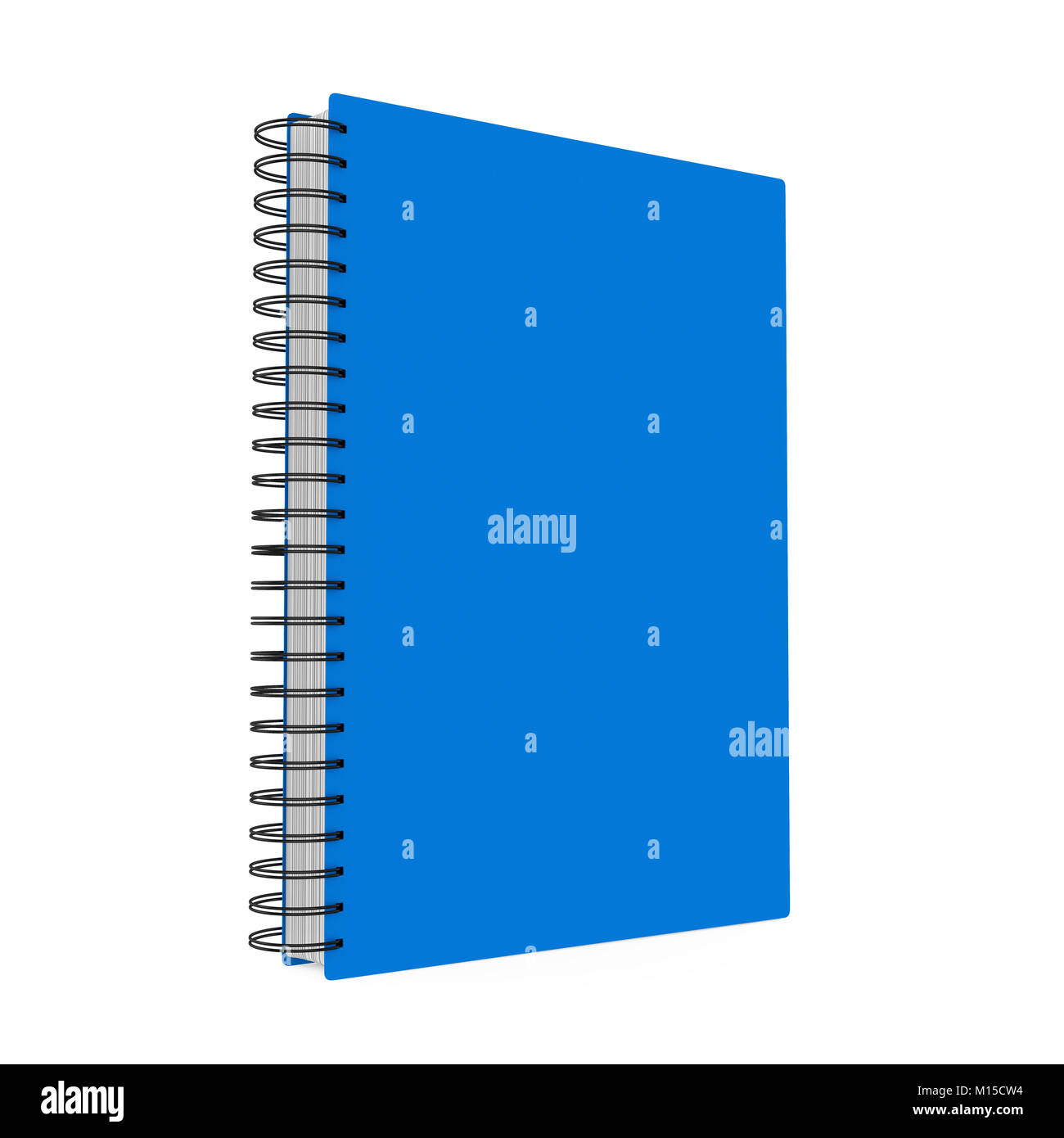 Blank Notebook Isolated Stock Photo Alamy