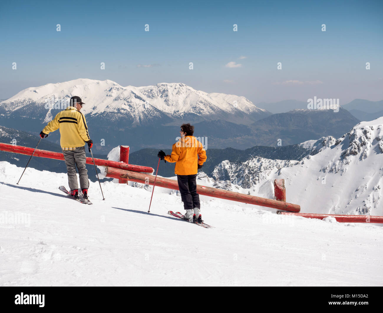 Kalavrita ski center hi-res stock photography and images - Alamy