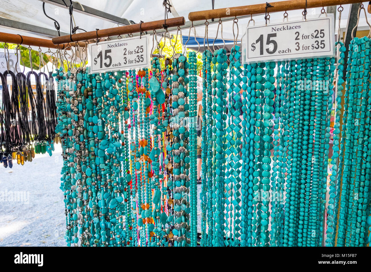 Necklaces And Bracelets For Sale At A Stall In Port Douglas Market Port Douglas Queensland Australia Stock Photo Alamy Necklaces And Bracelets For Sale At A Stall In Port Douglas Market Port Douglas Queensland Australia Stock Photo Alamy