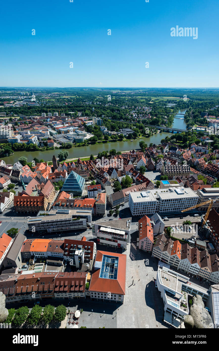 Ulm Minster (German: Ulmer Münster) is a Lutheran church located in Ulm, Germany. Tallest Church, 5th tallest structure build before the 20th century. Stock Photo