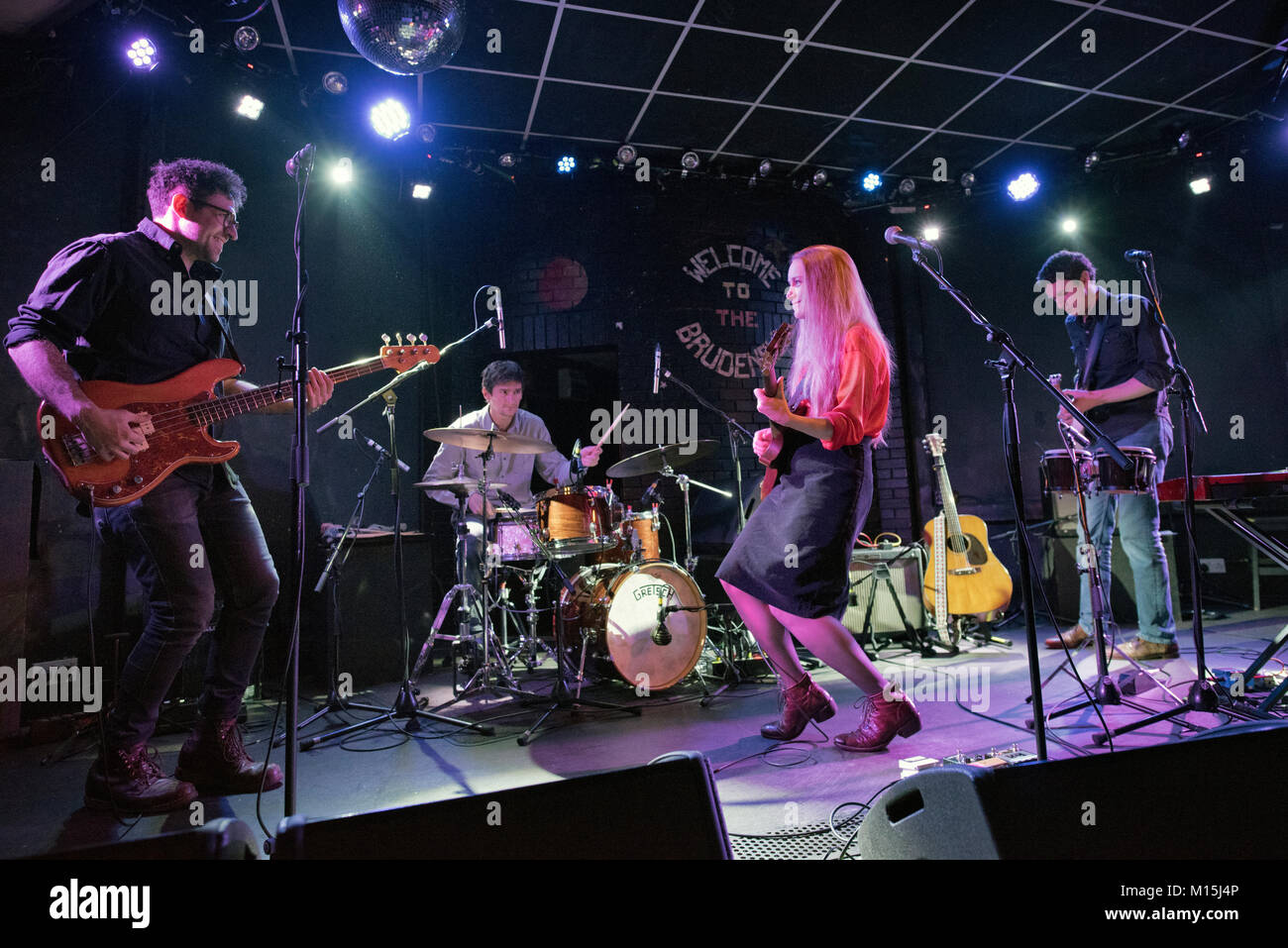 The Weather Station (singer Tamara Lindeman), Brudenell Social Club, Leeds, 25th January 2018 Stock Photo