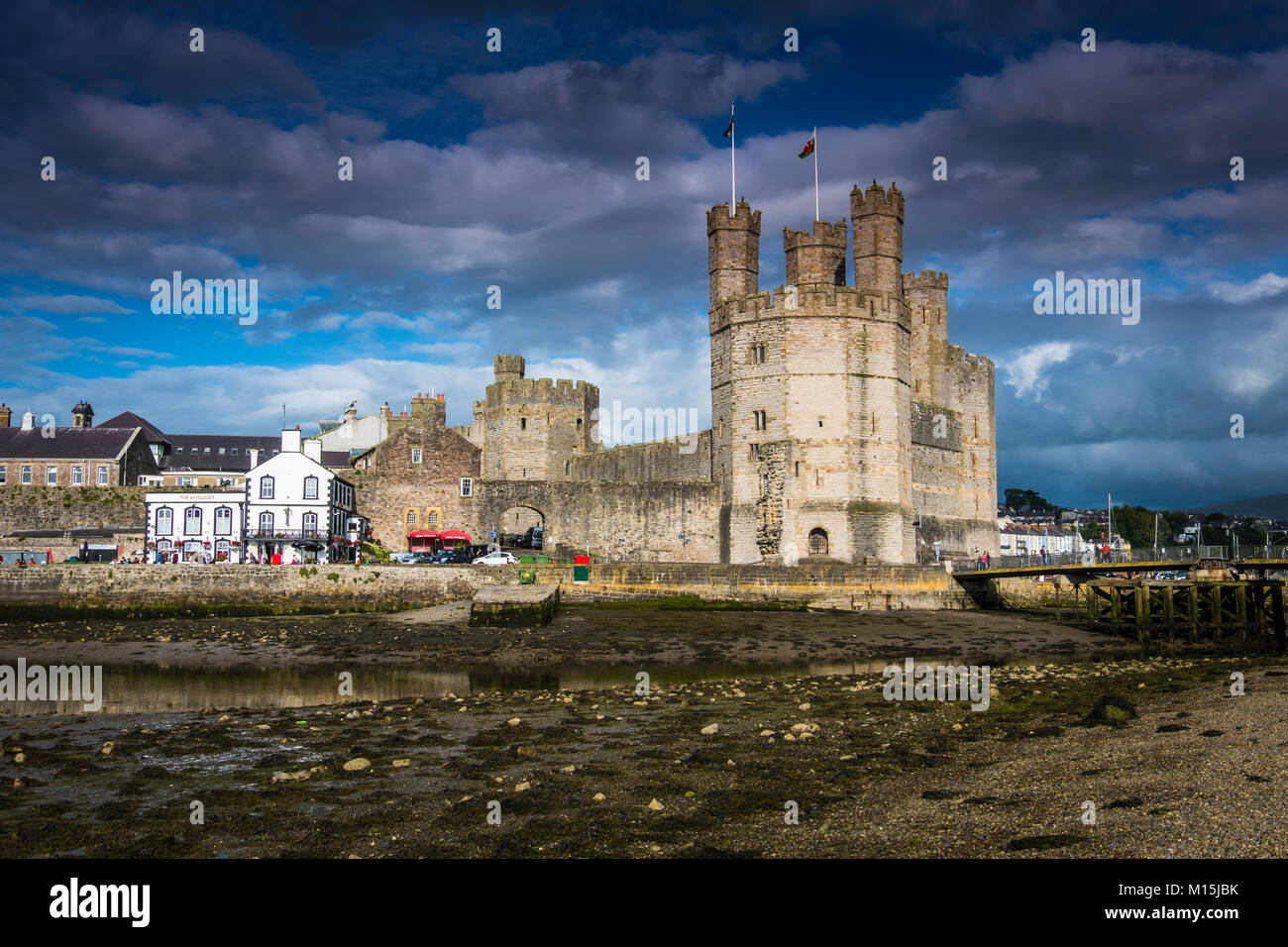 Carnarvon Castle High Resolution Stock Photography and Images Alamy