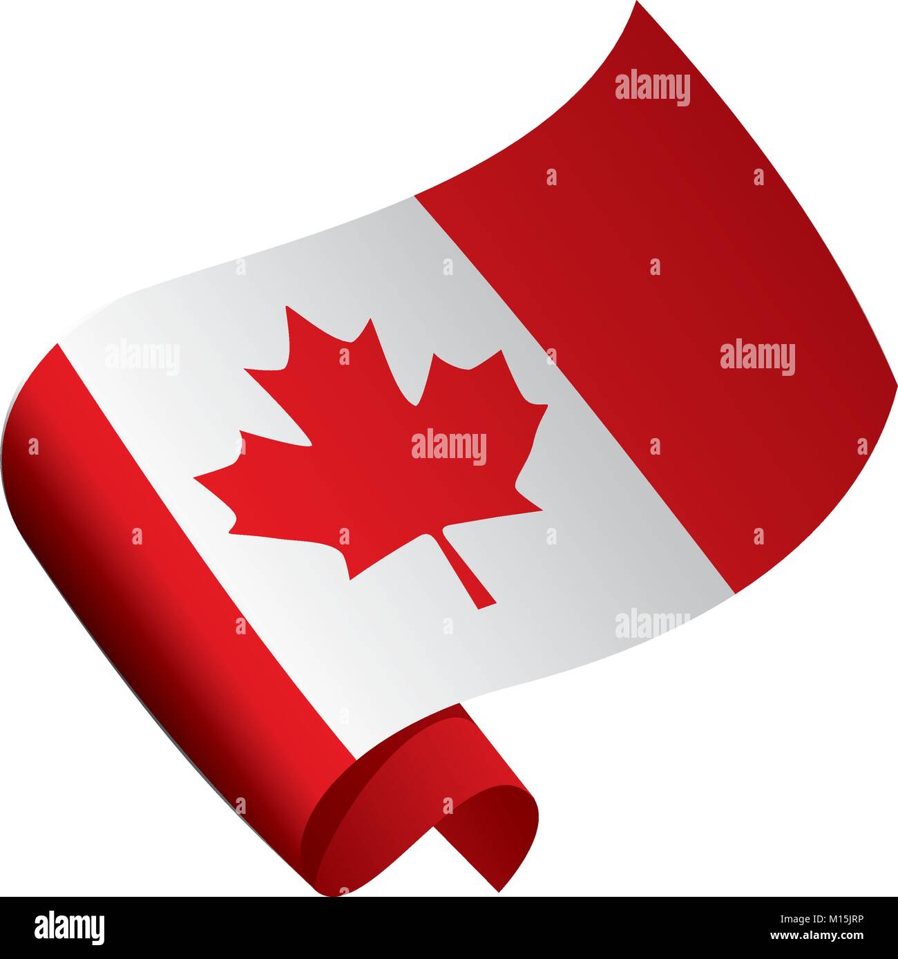 Canada flag, vector illustration Stock Vector Image & Art - Alamy