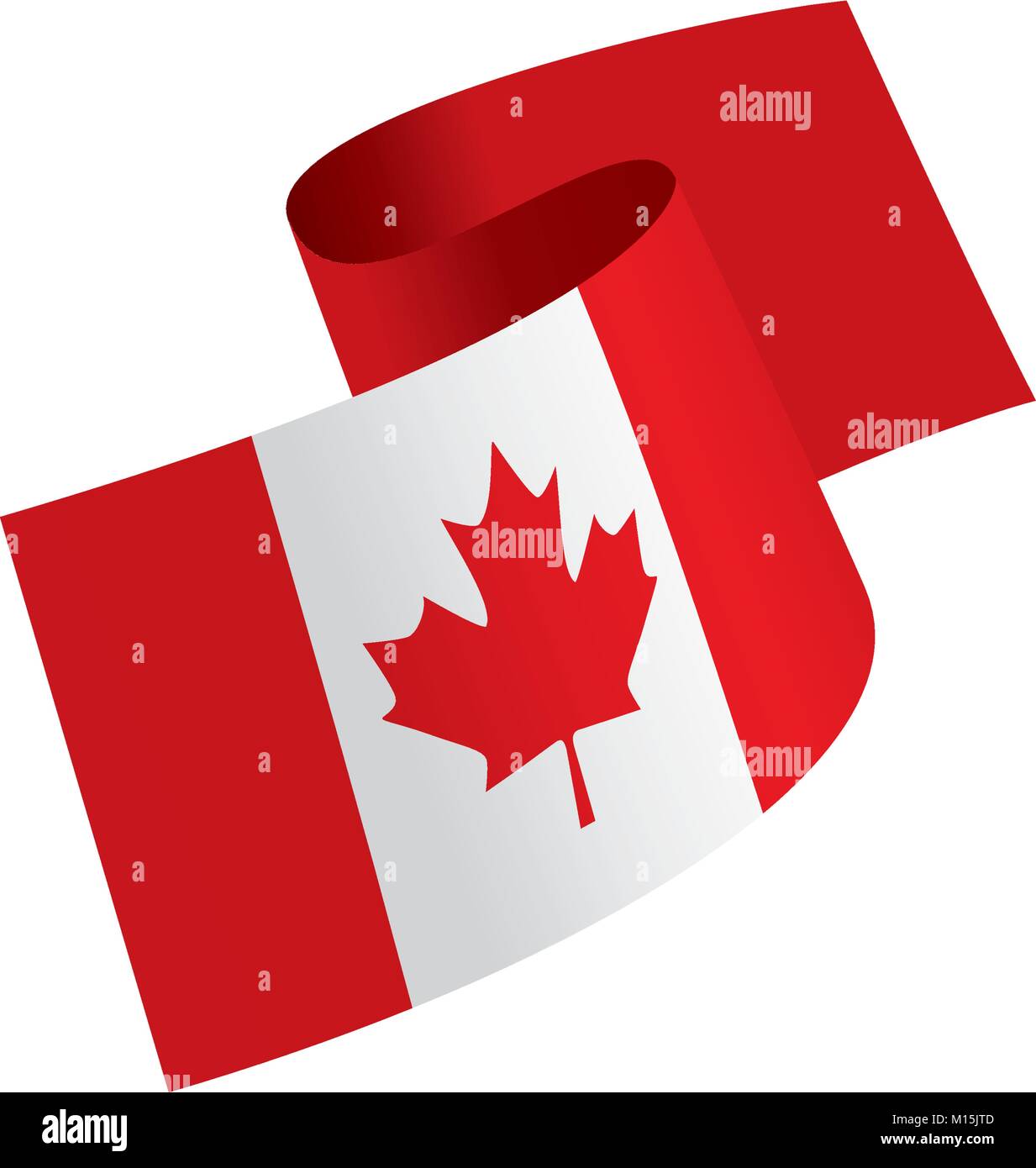 Canada flag, vector illustration Stock Vector Image & Art - Alamy