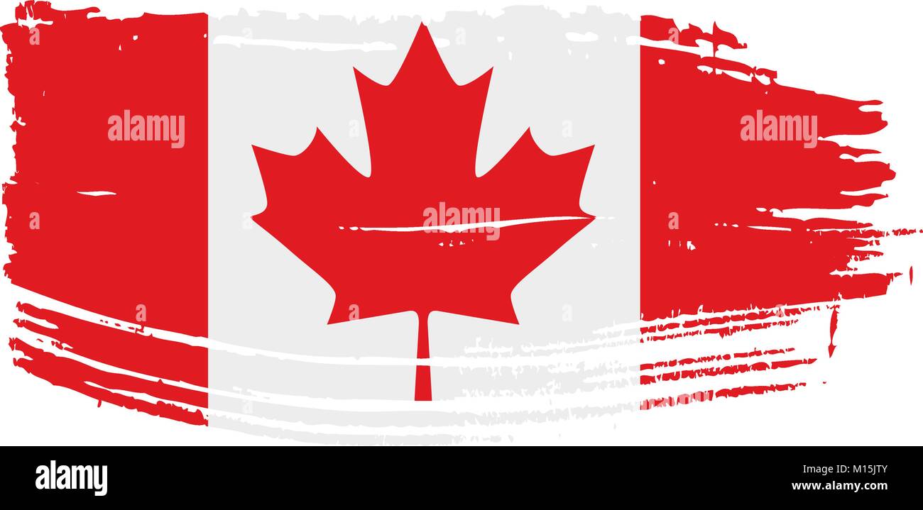 Canada flag, vector illustration Stock Vector Image & Art - Alamy