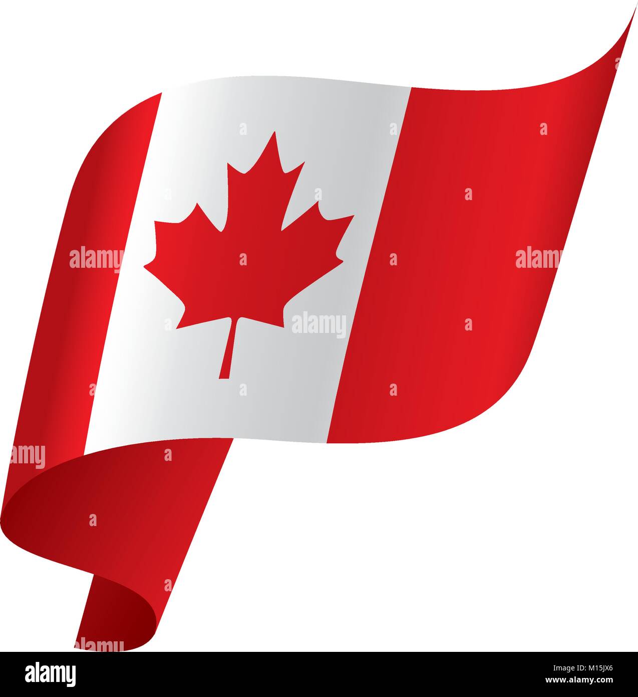 Canada flag, vector illustration Stock Vector Image & Art - Alamy