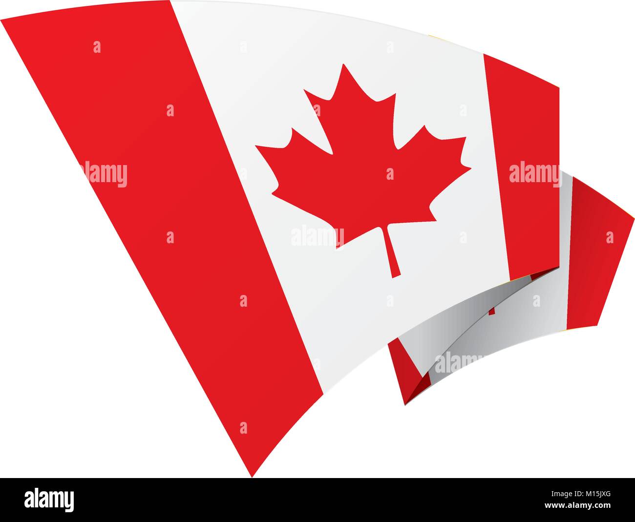Canada flag, vector illustration Stock Vector Image & Art - Alamy