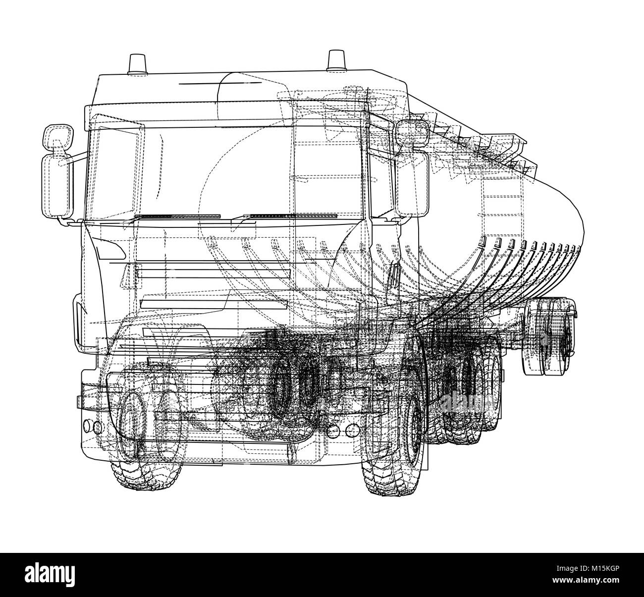 Oil truck sketch illustration Stock Vector Image & Art Alamy