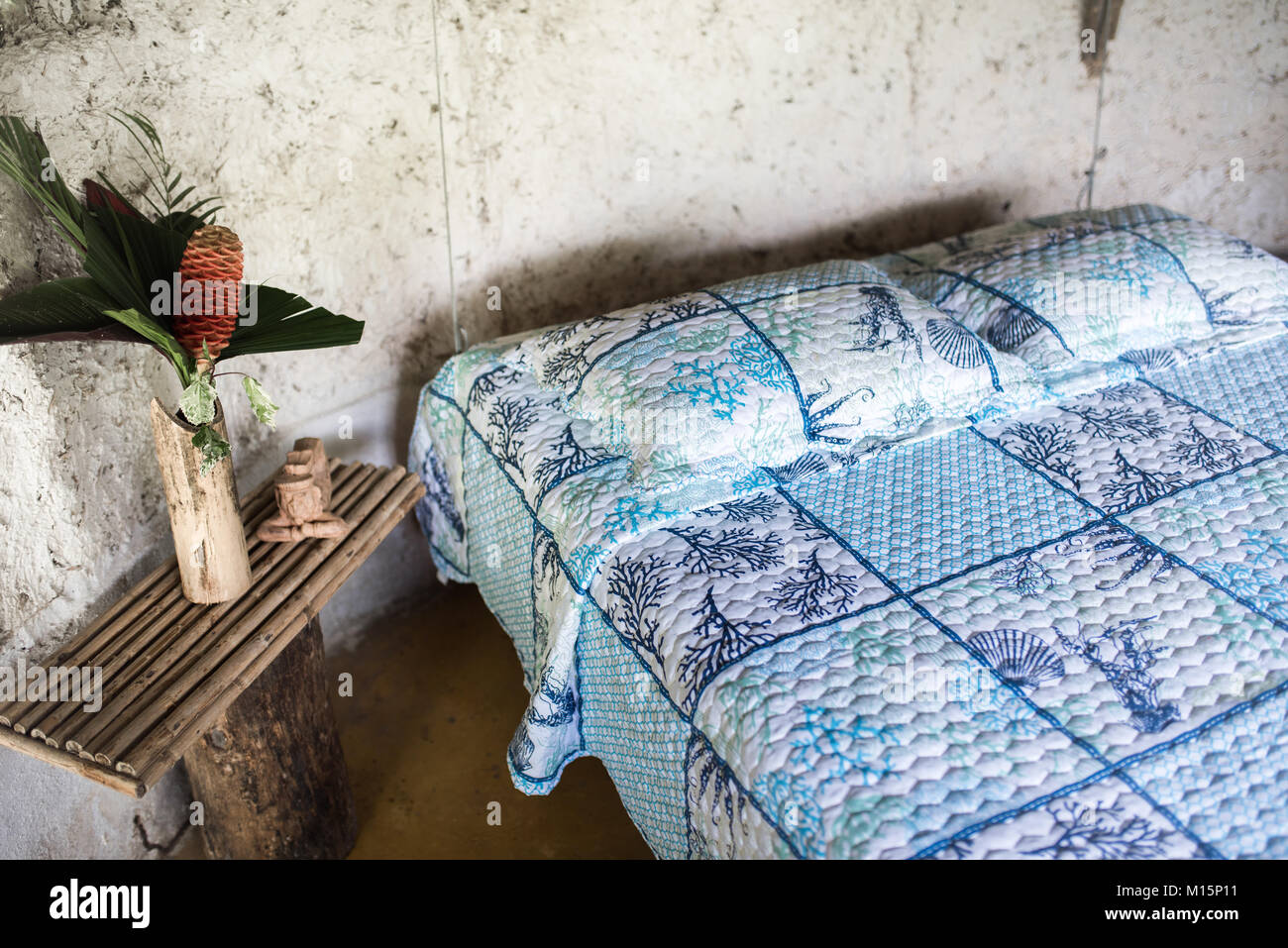 Indigous hut, in colombia Stock Photo