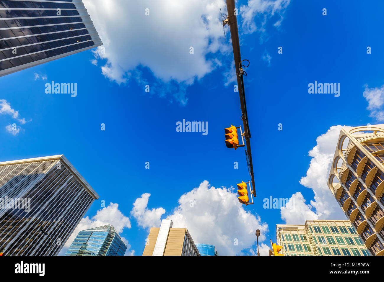 High Rise Office Buildings Stock Photo - Alamy