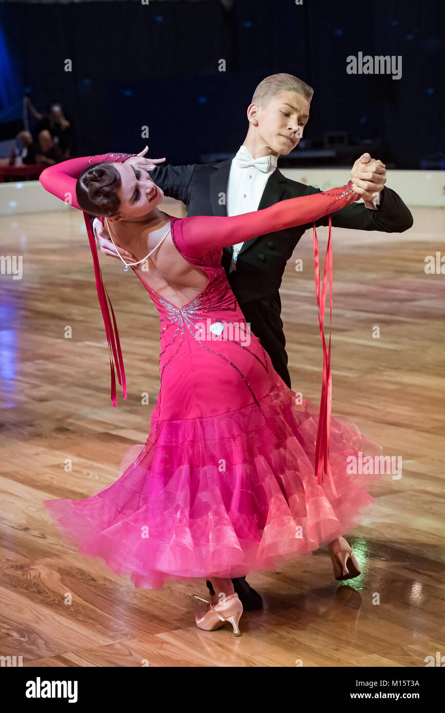 dancers dancing standard dance Stock Photo Alamy