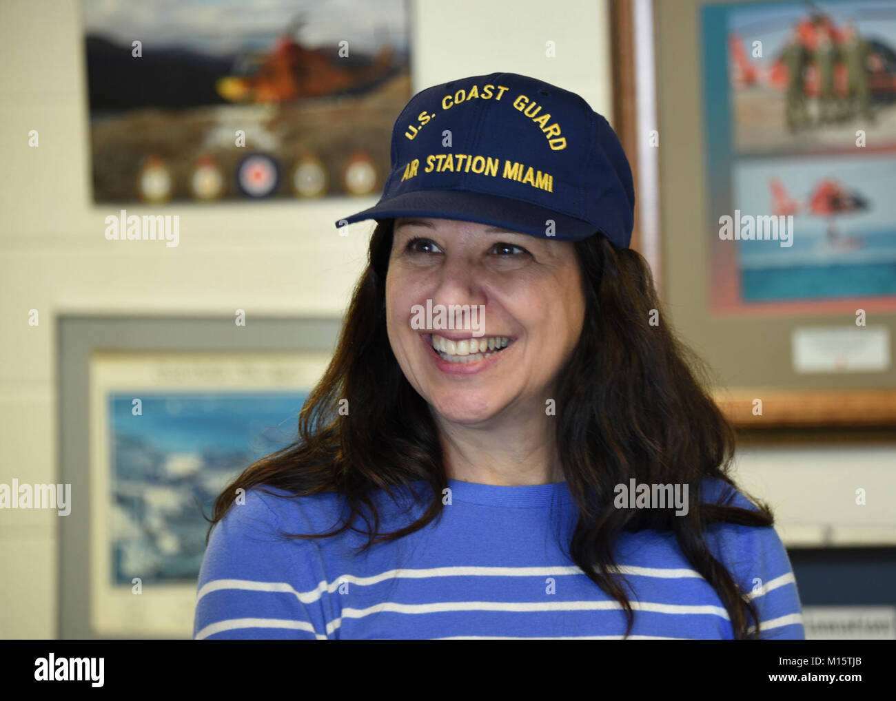 coast guard unit ball caps