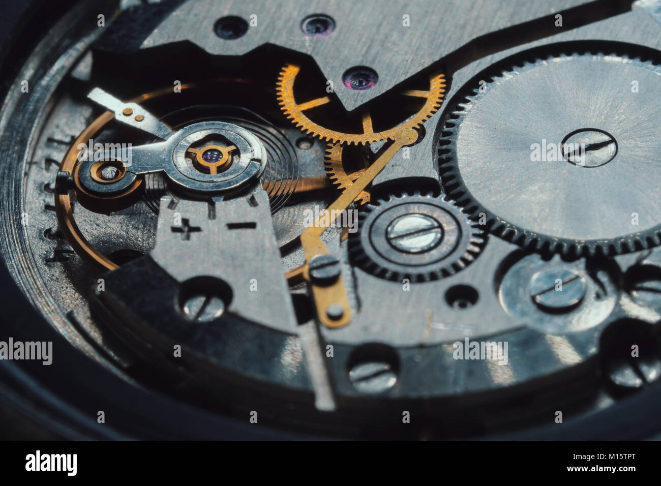 Clock Time Gears High Resolution Stock Photography and Images Alamy