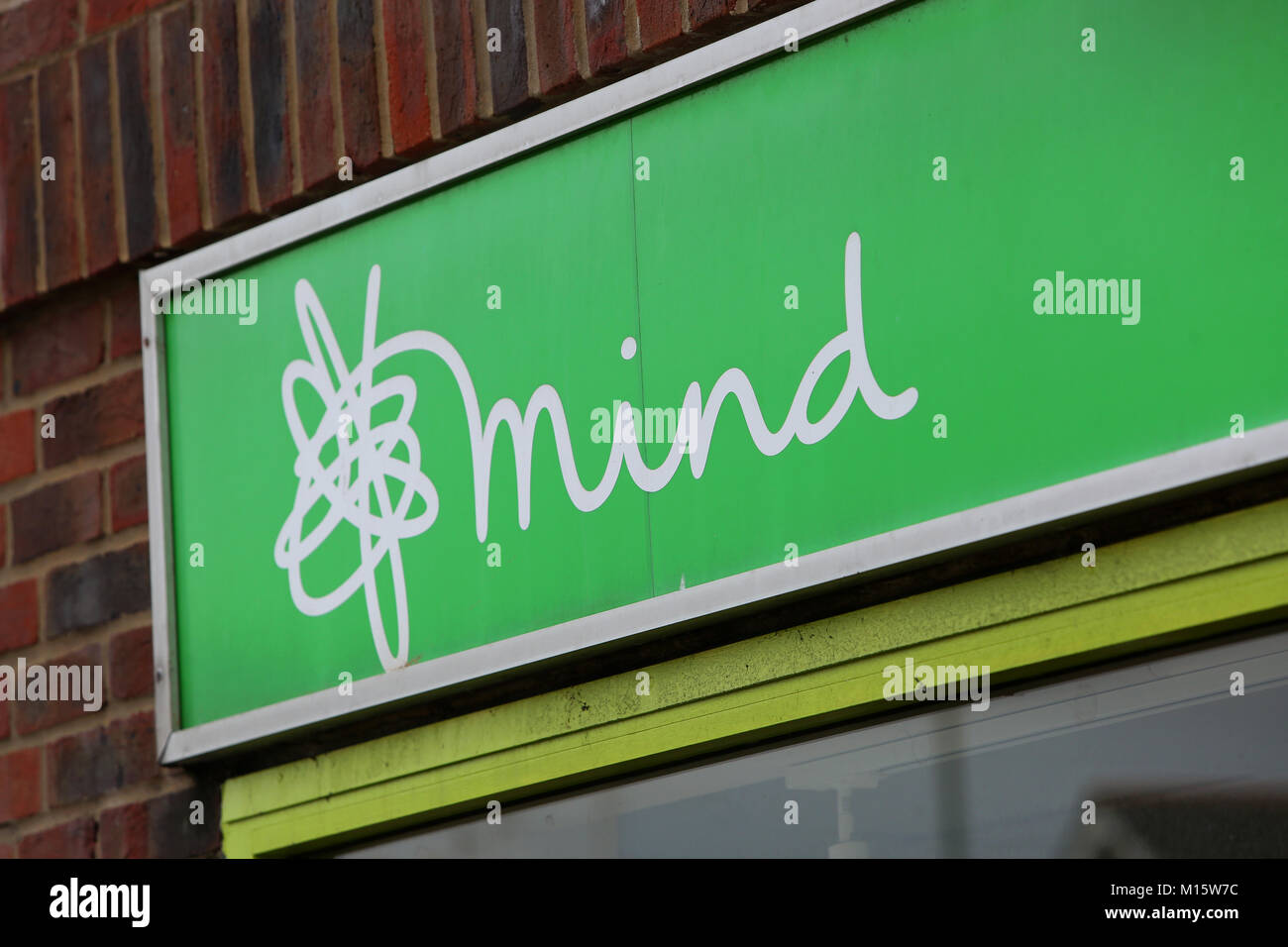 The Mind Charity Shop in Bognor Regis, West Sussex, UK. Stock Photo