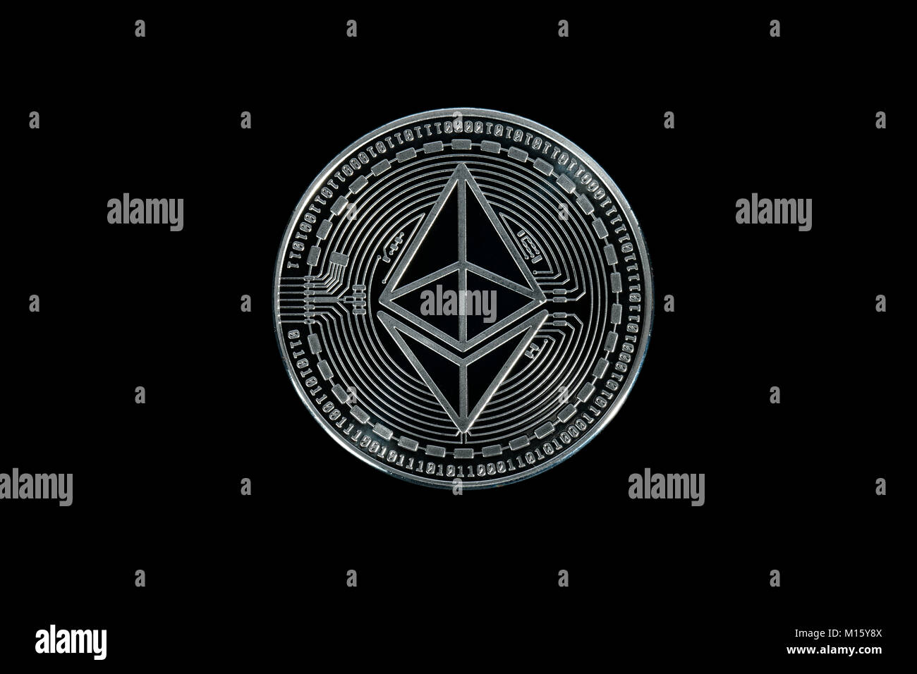 Black cryptocurrency hi-res stock photography and images - Alamy