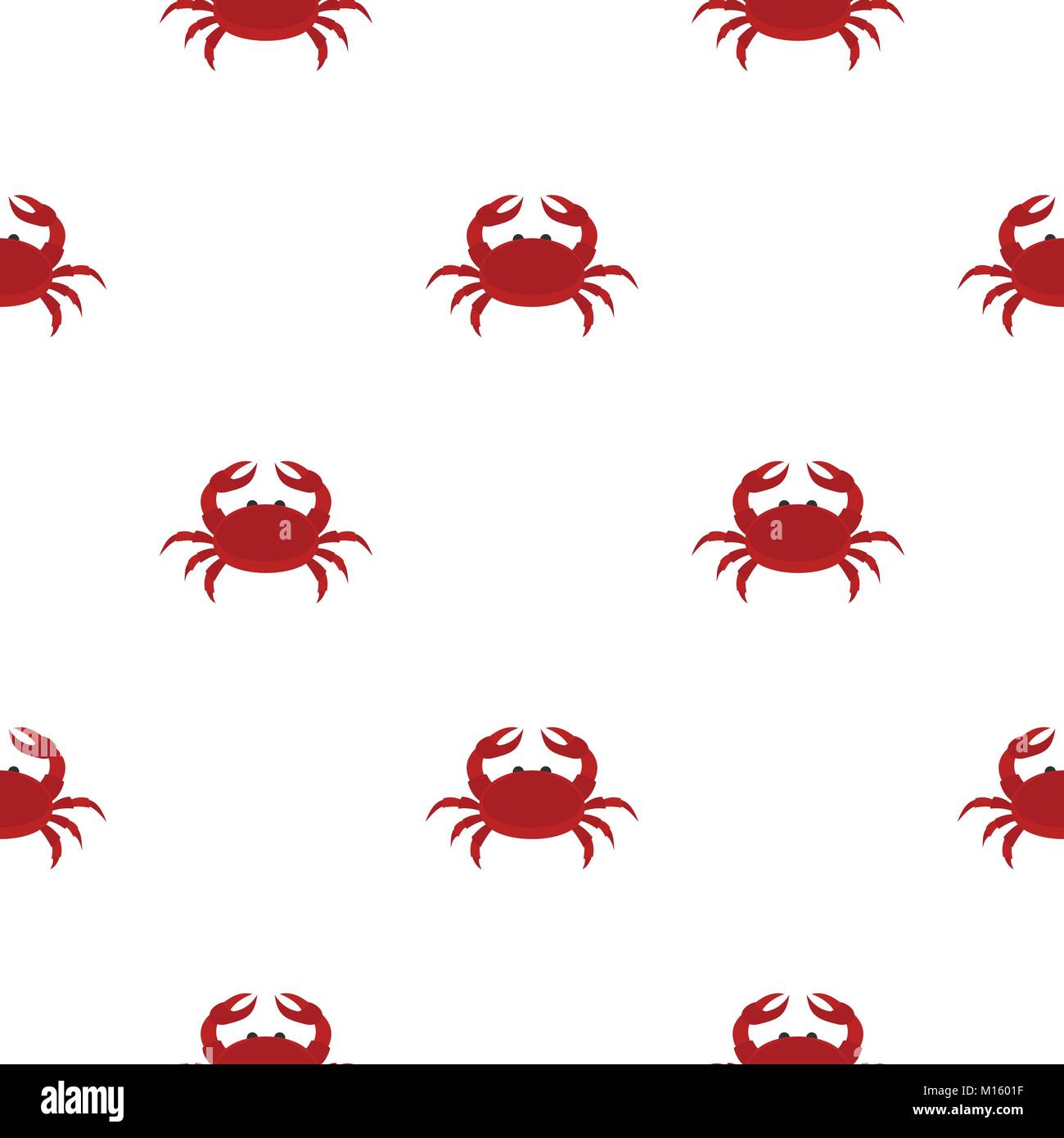 Red crab pattern seamless Stock Vector Image & Art - Alamy