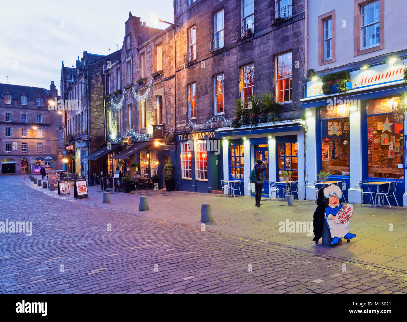 Restaurant grassmarket edinburgh hires stock photography and images