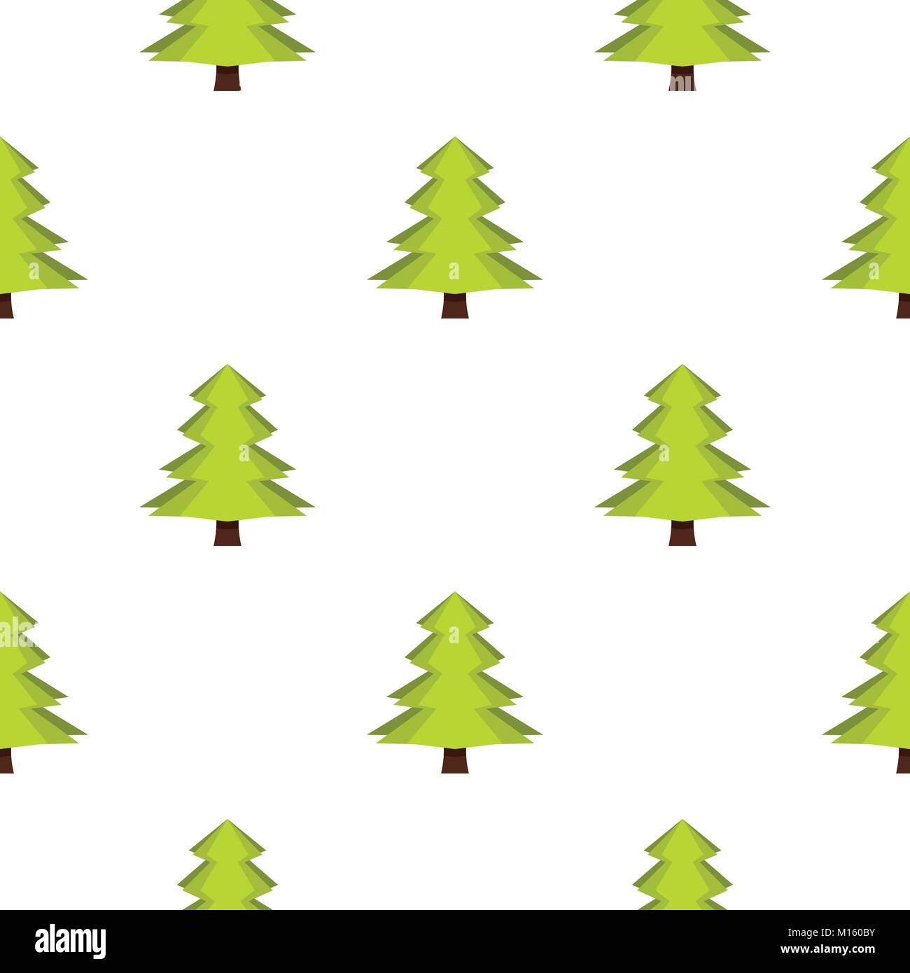Canadian fir pattern seamless Stock Vector