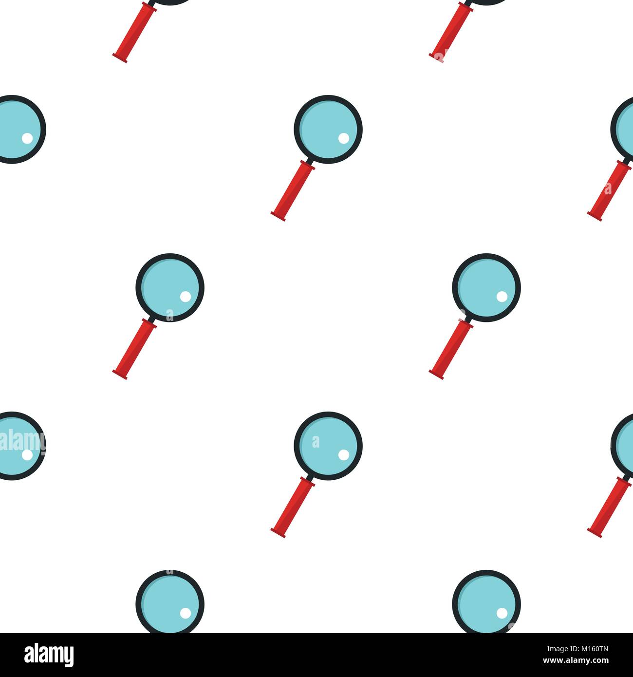 Magnifying glass pattern seamless Stock Vector Image & Art - Alamy