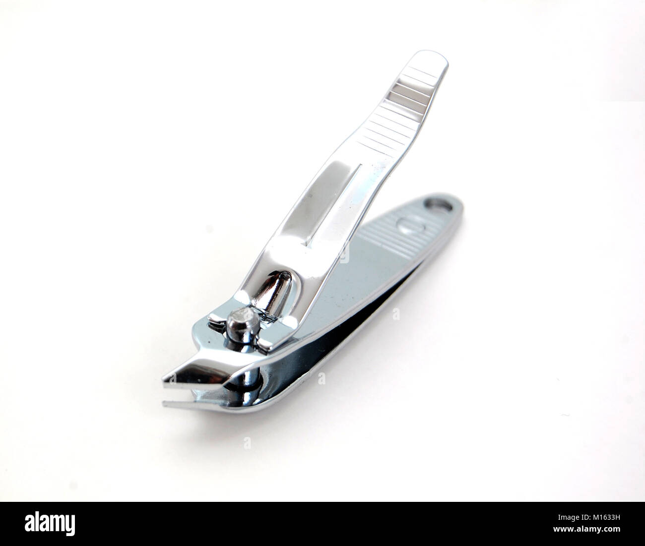 nail clipper isolated on white background,image of a Stock Photo