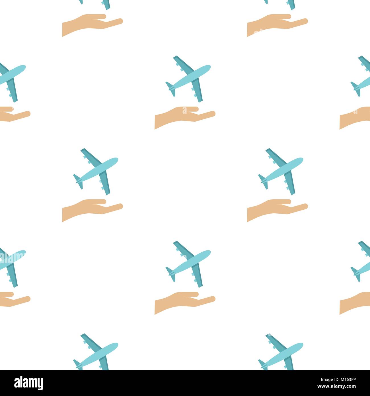 Plane logo, flat style Stock Vector Image & Art - Alamy