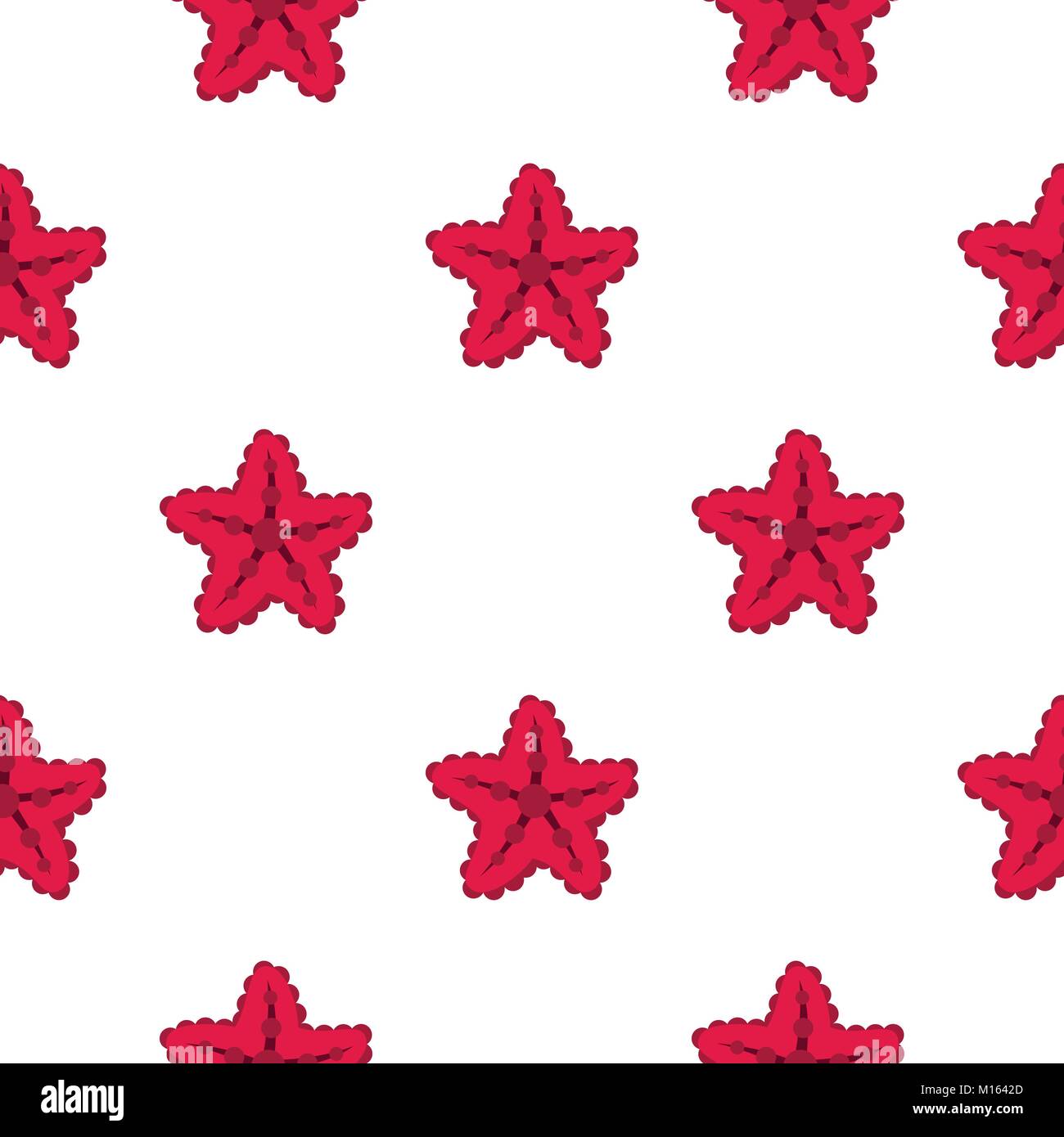 Starfish pattern flat Stock Vector Image & Art - Alamy
