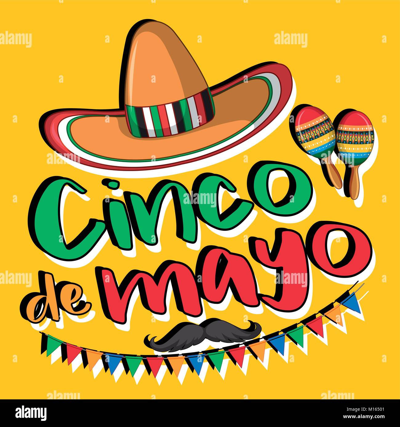 Chinco de Mayo Stock Vector Image & Art - Alamy