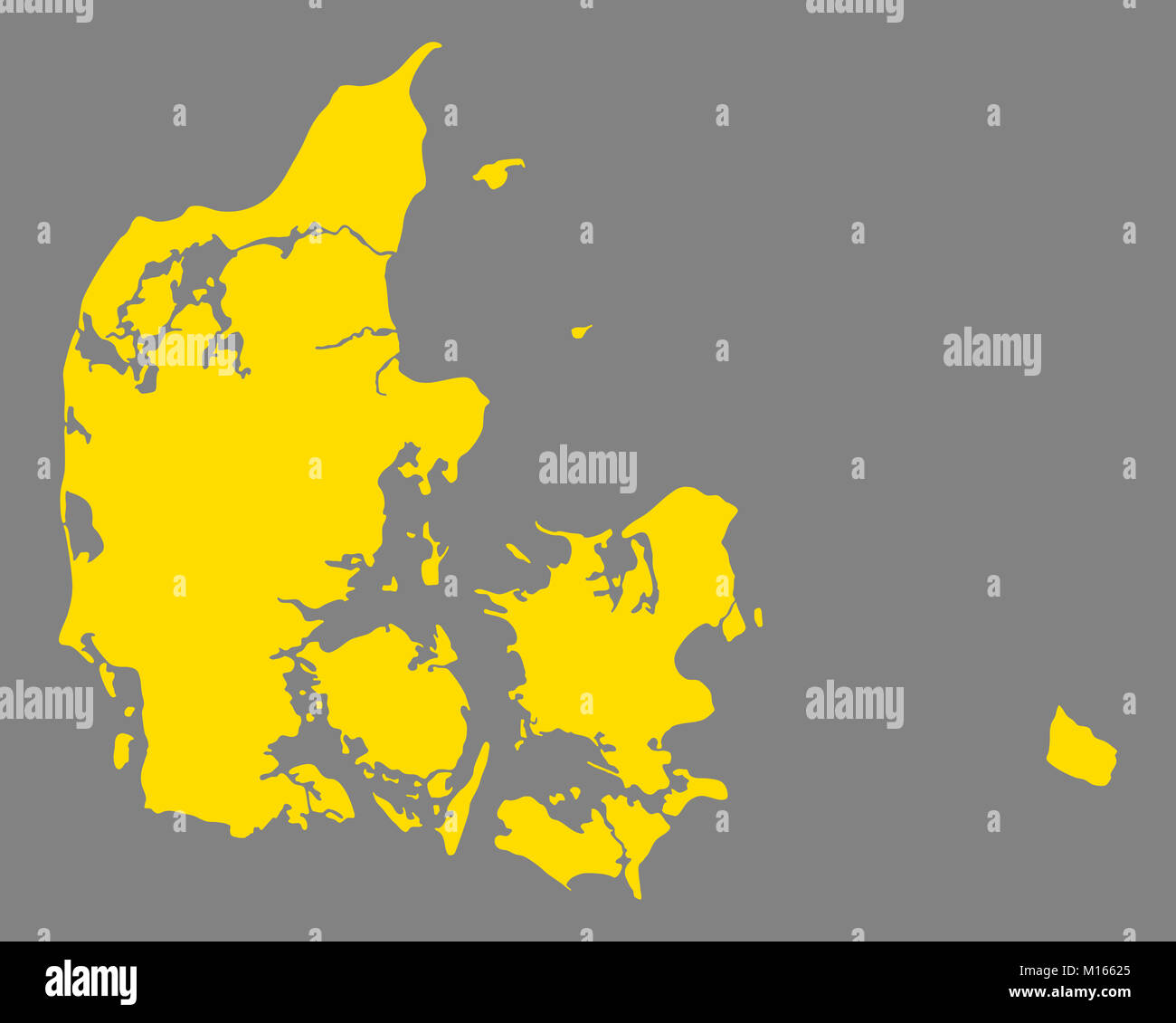 Map Of Denmark Stock Photo Alamy map-of-denmark-stock-photo-alamy