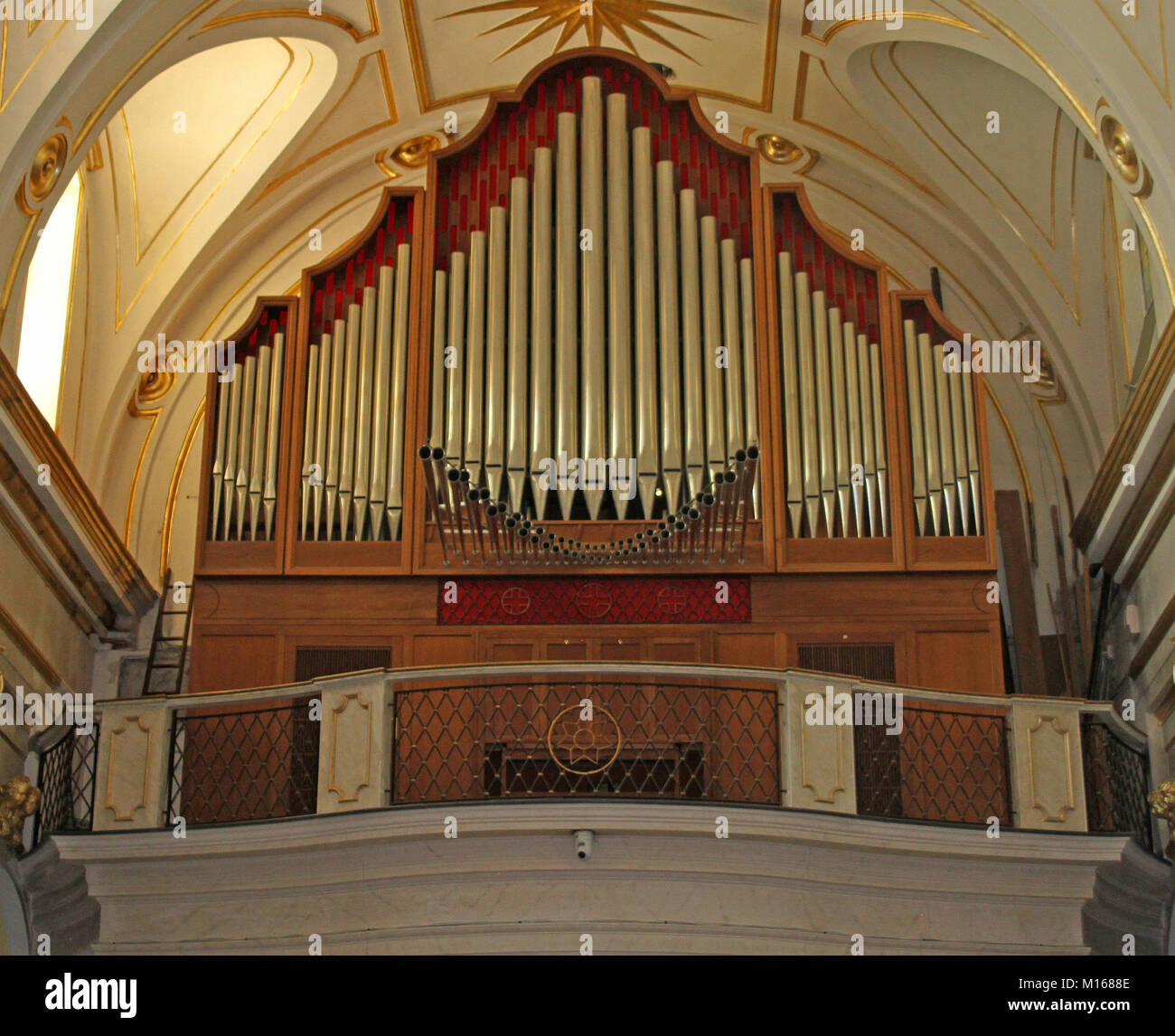 Music instruments organs organ cathedral hires stock photography and