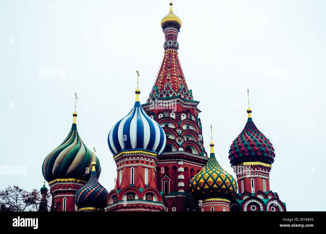 Saint Basil's Cathedral, Moscow Stock Photo