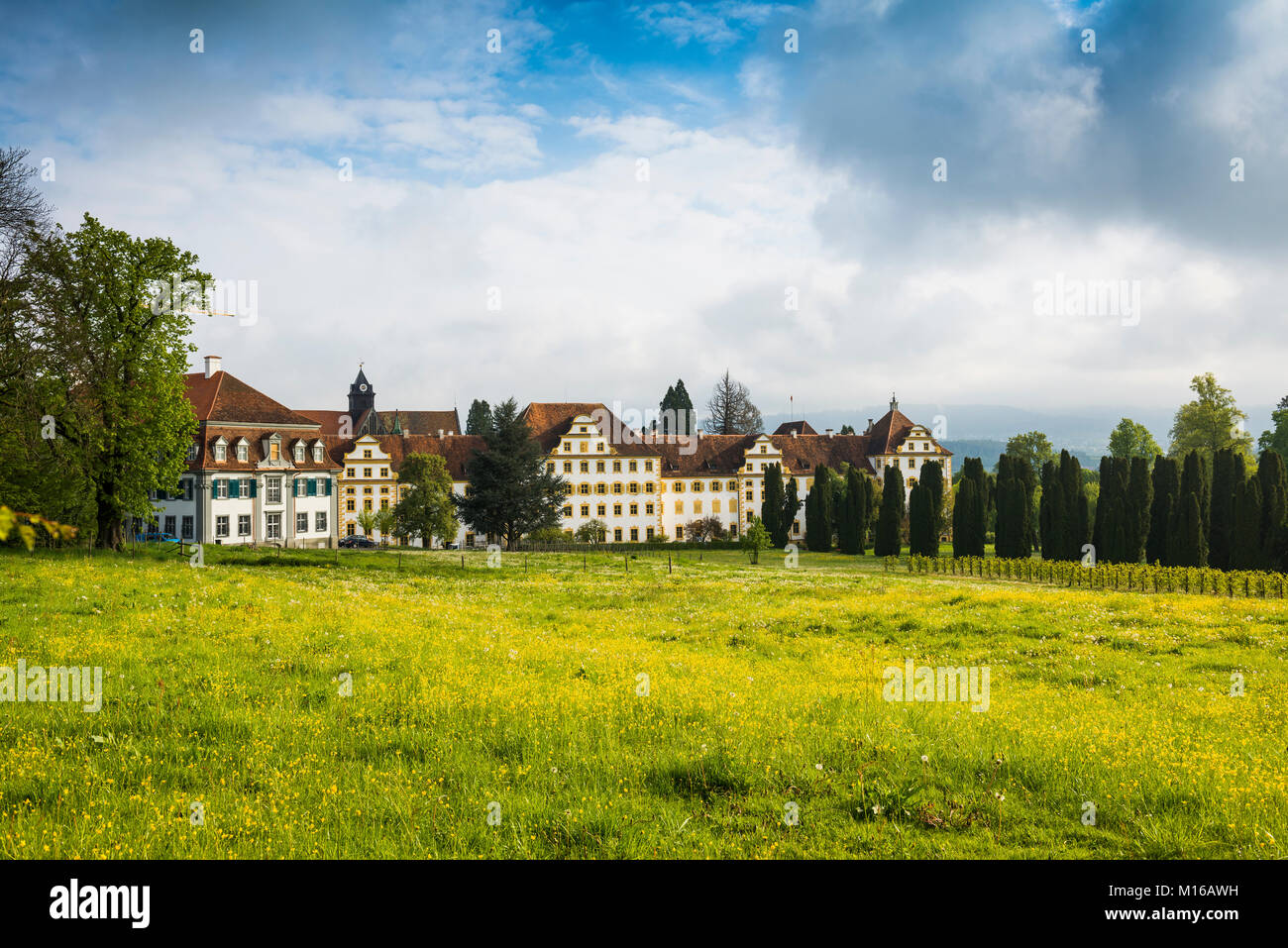 Salem Castle Boarding School, Lake Constance, Baden-Württemberg, Germany Stock Photo