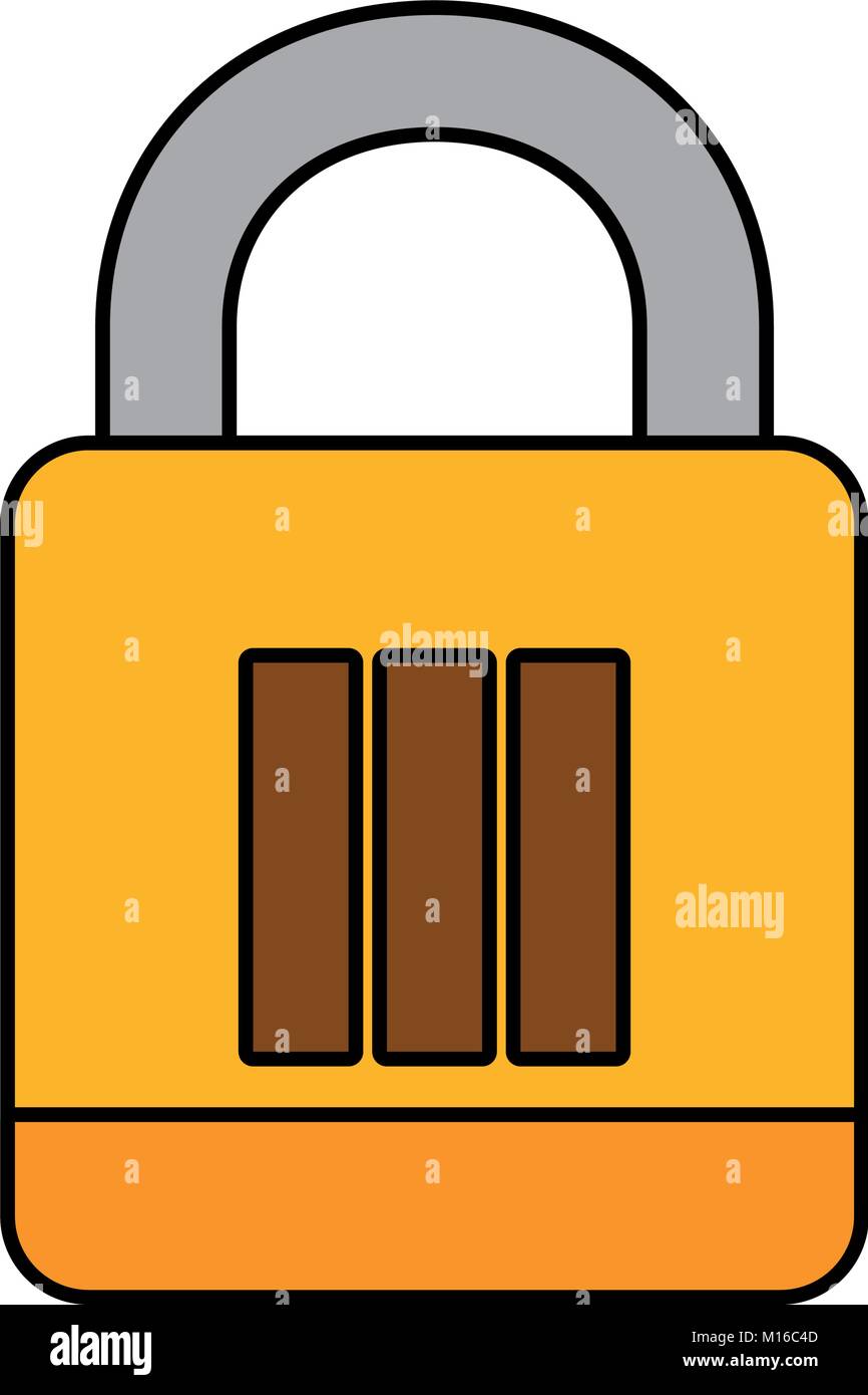 security padlock icon image Stock Vector Image & Art - Alamy