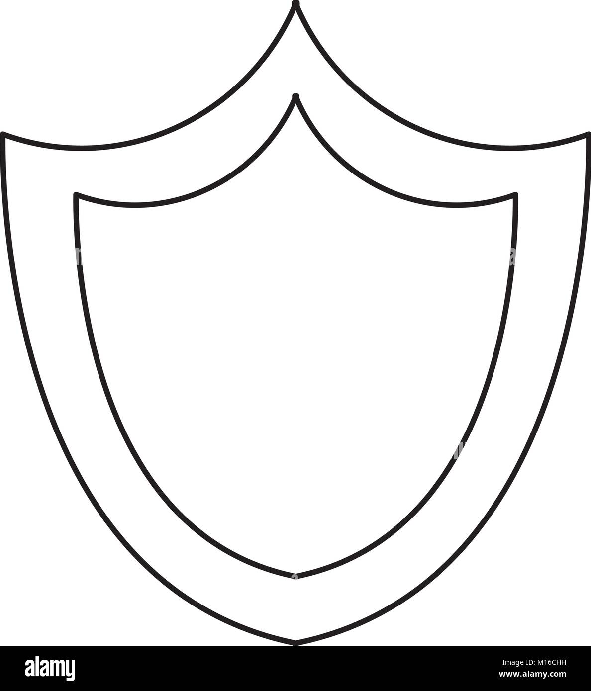 security shield icon Stock Vector Image & Art - Alamy