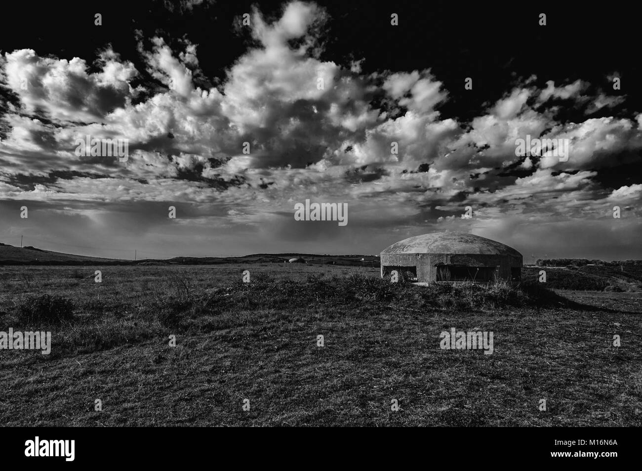 The bunker asinara Black and White Stock Photos & Images - Alamy