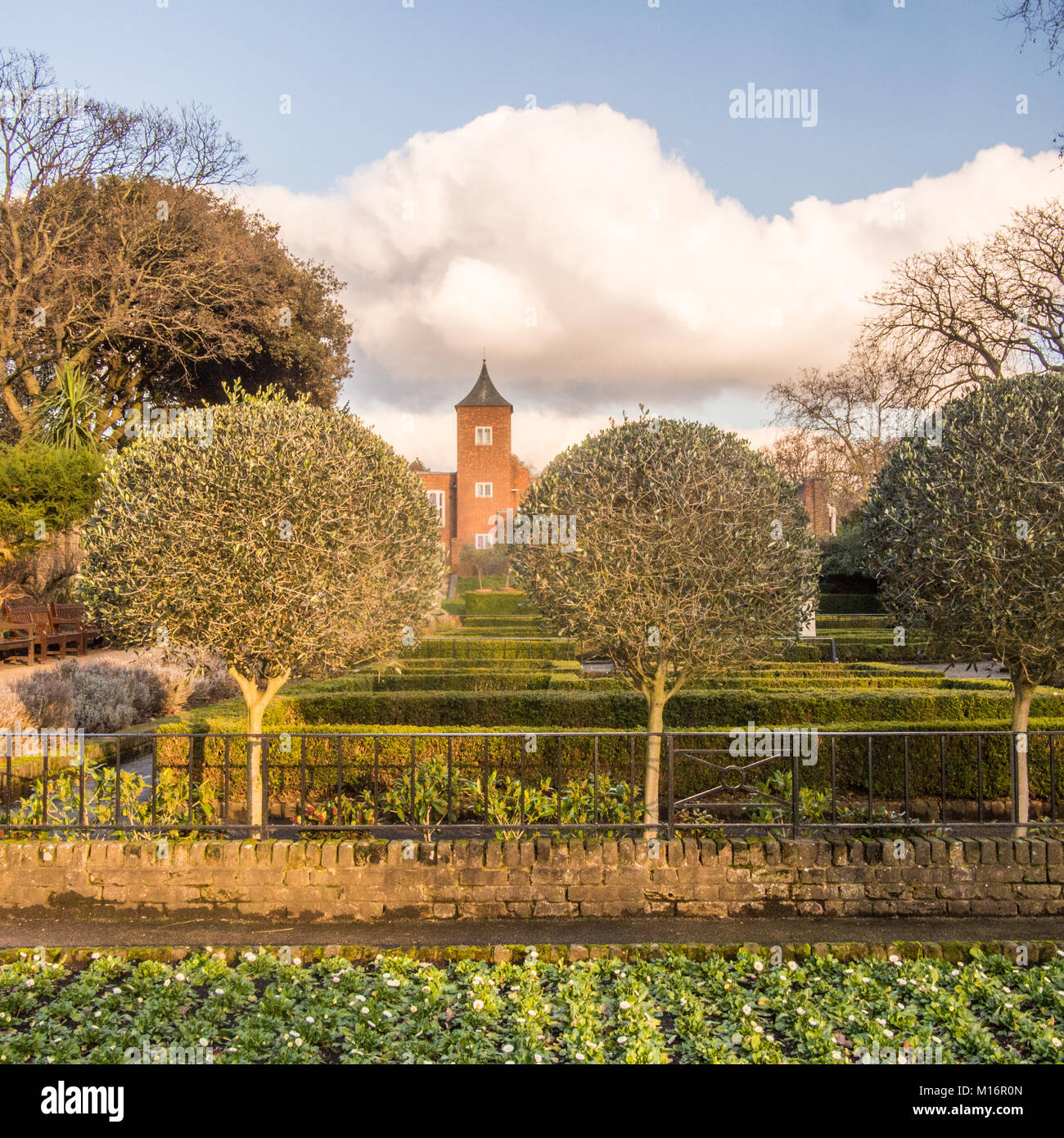 Dutch Garden at Holland Park, London Stock Photo Alamy