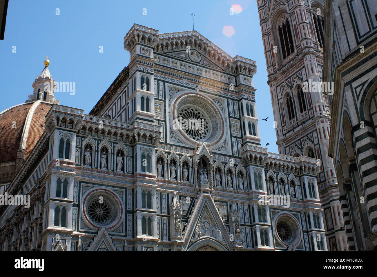 Saint Maria's cathedral - Florence Stock Photo