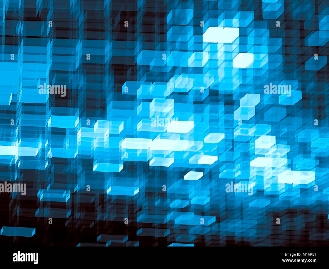 Cubes background - abstract digitally generated image Stock Photo - Alamy