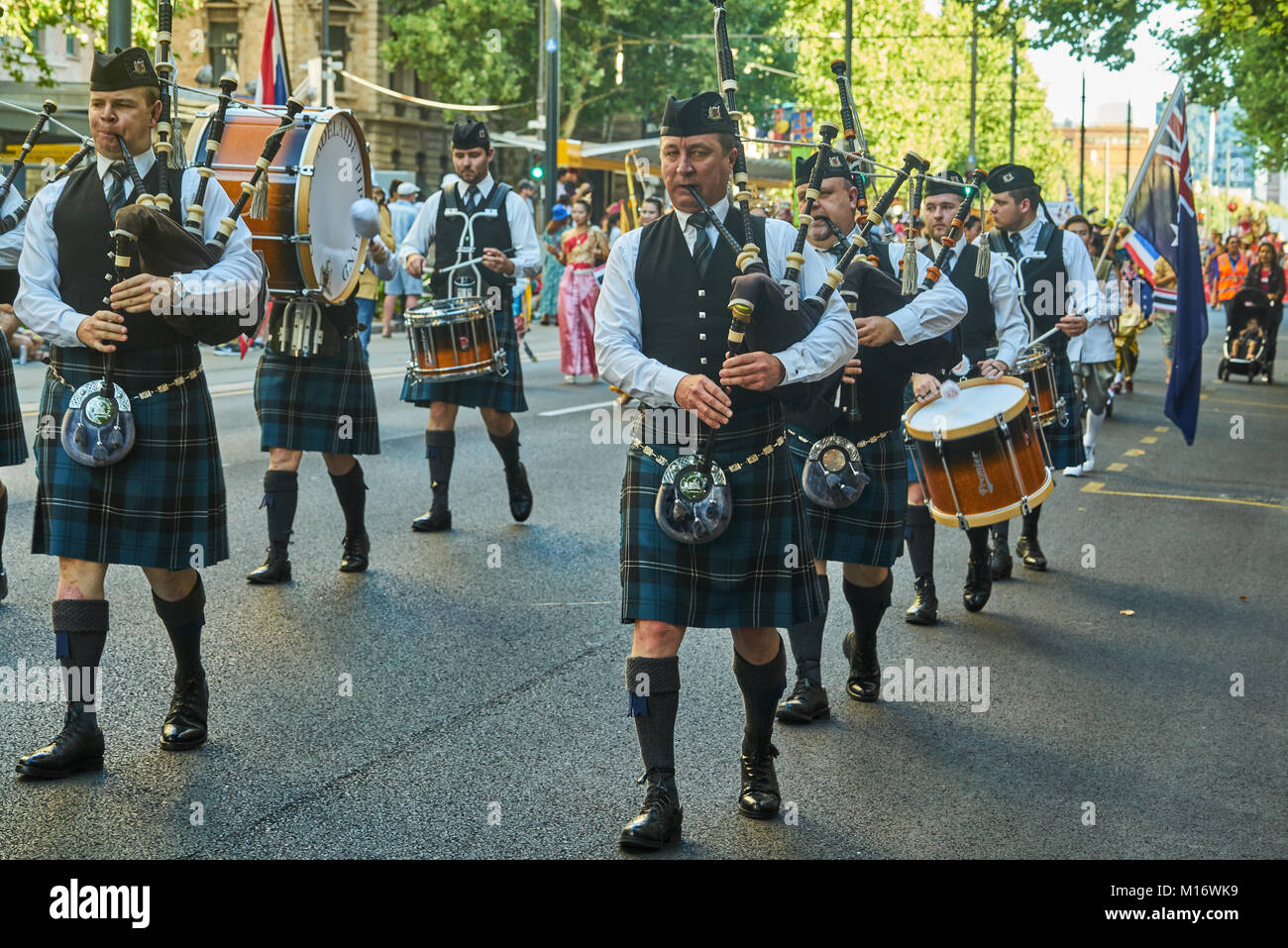 Adelaide, Australia. 26th January, 2018. Australia Day in City Adelaide, South Australia,Australia Credit: Alexander Kondakov/Alamy Live News Stock Photo