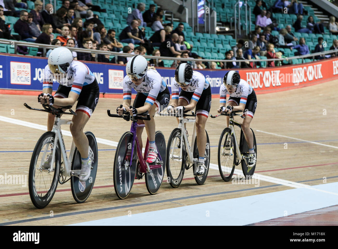 Track cycling team racing in hi-res stock photography and images - Alamy